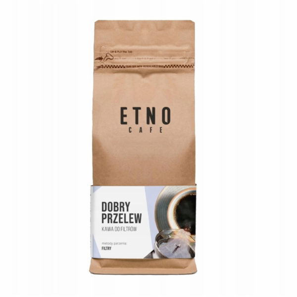 Etno Cafe zrnková káva Dobry Przelew zrnková 1kg