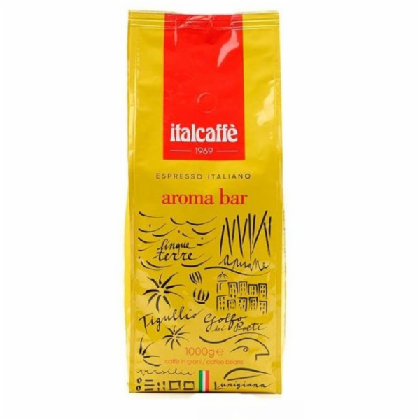 Italcaffe Espresso Italiano Aroma Bar zrnková káva 1 kg