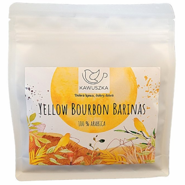 Kawuszka Kávová zrna Kávová zrna Brazil Yellow Bourbon Ba...