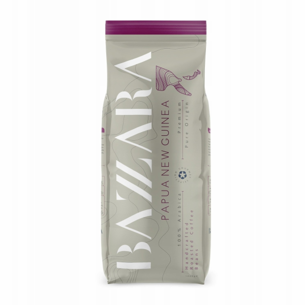 Bazzara Kávová zrna Espresso Papua Nová Guinea 1 kg