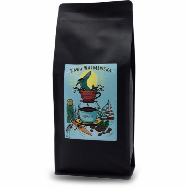 Kofikada Kávová zrna Warmiński Blend kávová zrna 1kg