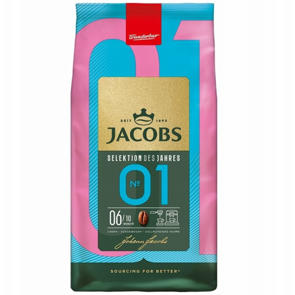 Jacobs kávová zrna Výběr roku 01 1kg