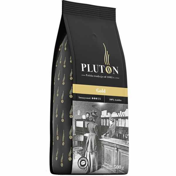 Pluton kávová zrna Gold kávová zrna 500g