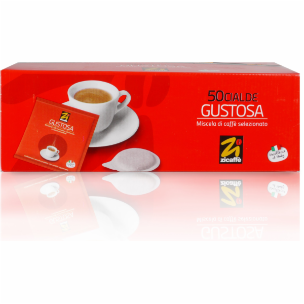 Zicaffe Mletá káva Kawa Gustosa - ESE sáčky 50 kusů