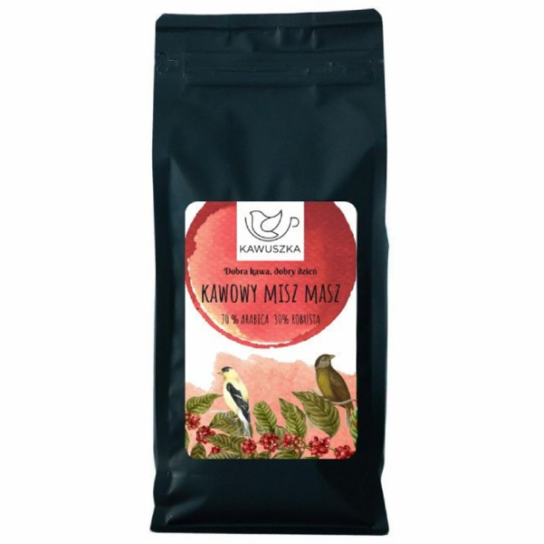 Kawuszka Kávová zrna Kávová zrna Coffee Mish Masz 1kg