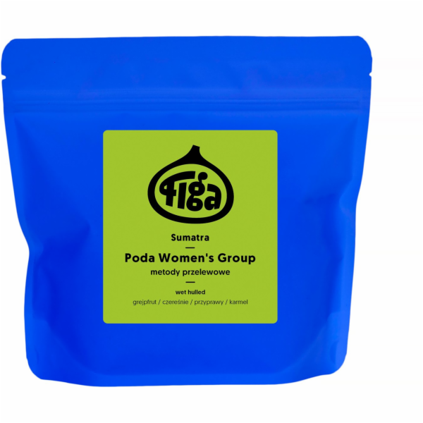 Figa Coffee Figa kávová zrna Sumatra Poda Women s Group 250g