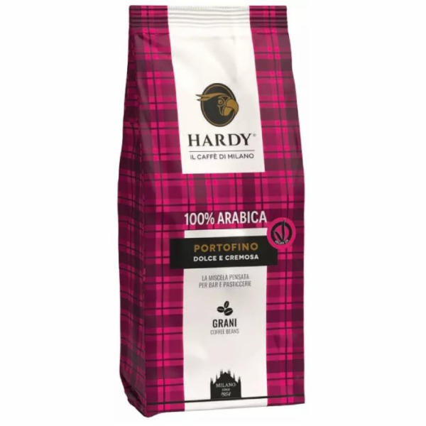 Hardy Coffee Beans Portofino kávová zrna 100% Arabica 1kg