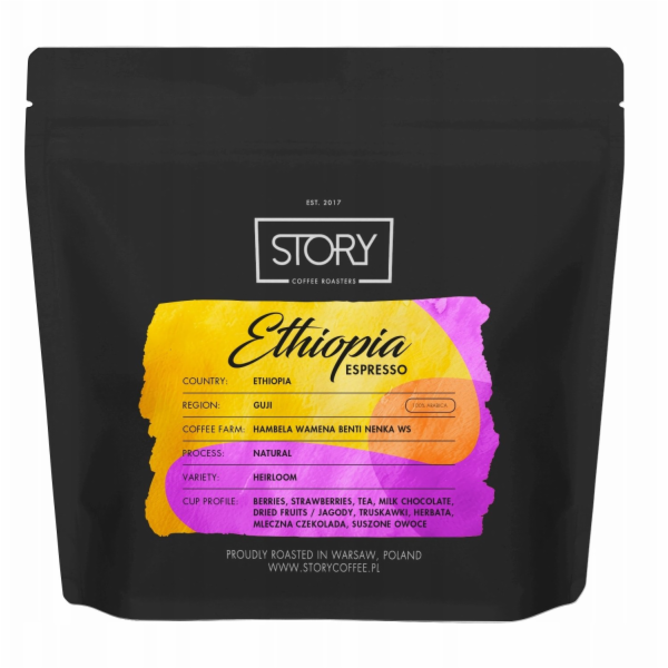 Story Coffee Roasters Ethiopia Guji Natural Espresso káva...