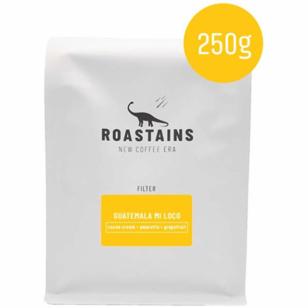 Roastains Pražená káva v zrnech Guatemala Mi Loco FILTER ...