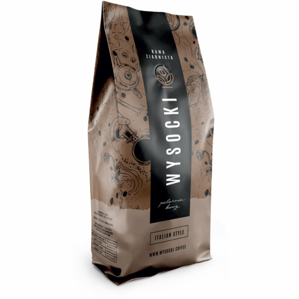 Wysocki Coffee italská káva v zrnech 1kg