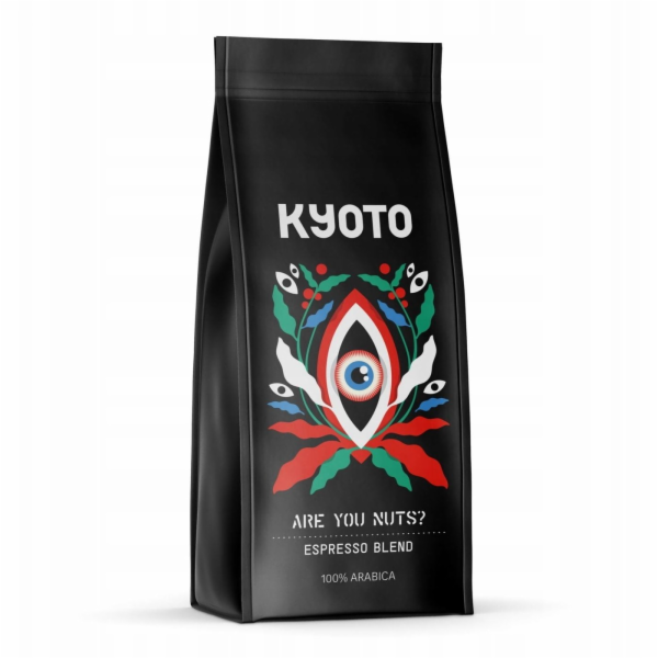 Kyoto Kávová zrna Nutsy 1kg