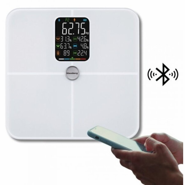 Klausberg koupelnová váha ANALYTICKÁ CHYTRÁ KOUPELNOVÁ VÁ...