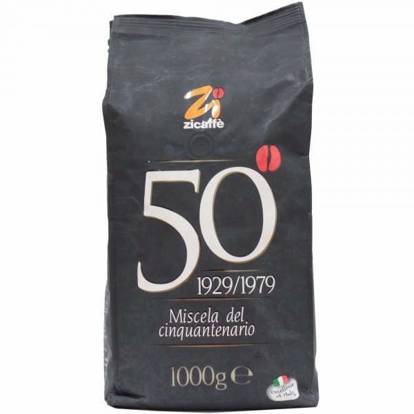 Zicaffe kávová zrna Cinquantenario kávová zrna 1 kg