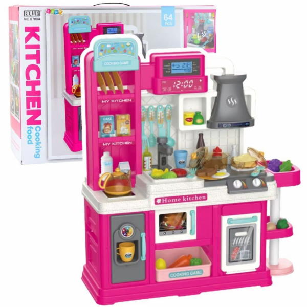 LeanToys Dětská kuchyňka Koloběh vody, měnící barvu potra...