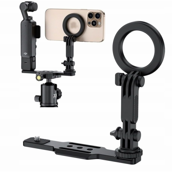 JJC Držák na lištu pro DJI Osmo Pocket 3 + MagSafe telefo...