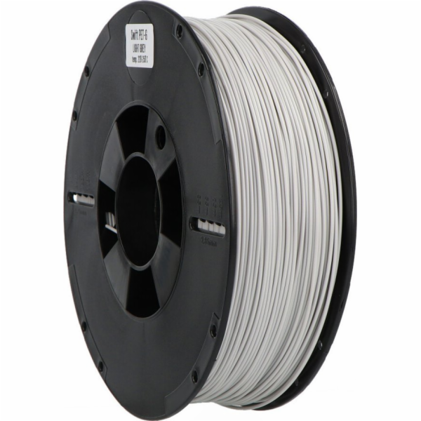 Print-me Filament Swift PETG 1,75 mm 1 kg - světle šedý