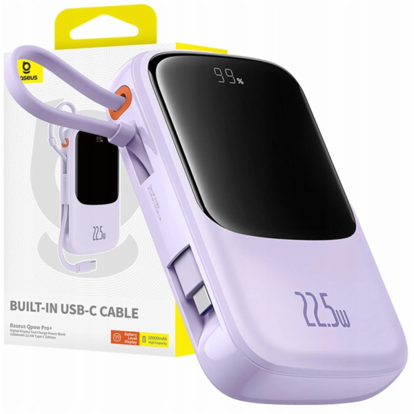 Baseus Powerbanka Poerbank Qpow Pro+ 10000mAh 22,5W s ves...