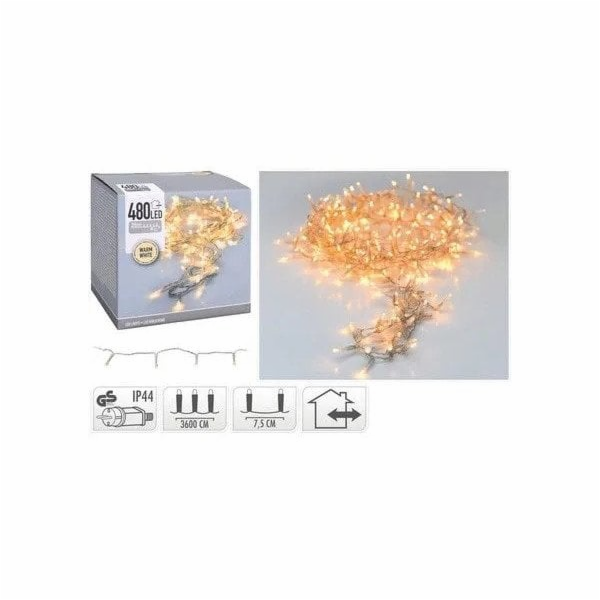 Victoria Sport VÁNOČNÍ STROMEČKOVÝ SVĚTELNÝ ŘETĚZEK 480 L...