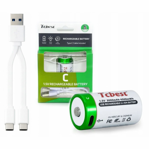 Anker Li-ion baterie C R14 3000 Mah Nabíjecí port USB-C T...