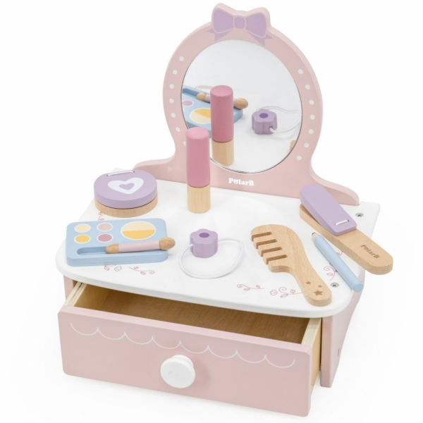 Anek Dřevěný toaletní stolek s hračkami 44271N