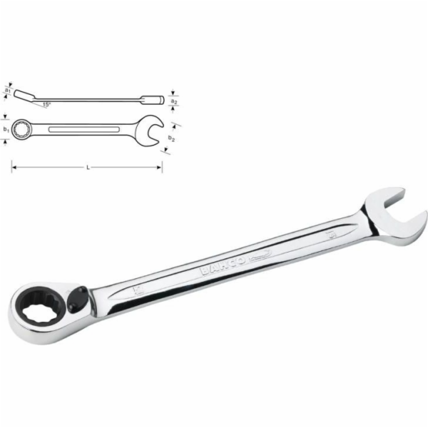 Bahco 1RM-19 Očkový klíč BAHCO s vyhříváním