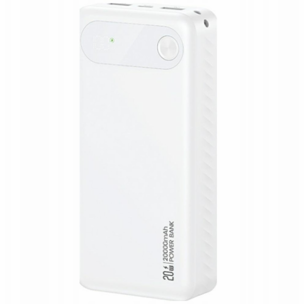 Usams Powerbanka Powerbank PB80 PD20W 20000mAh bílá