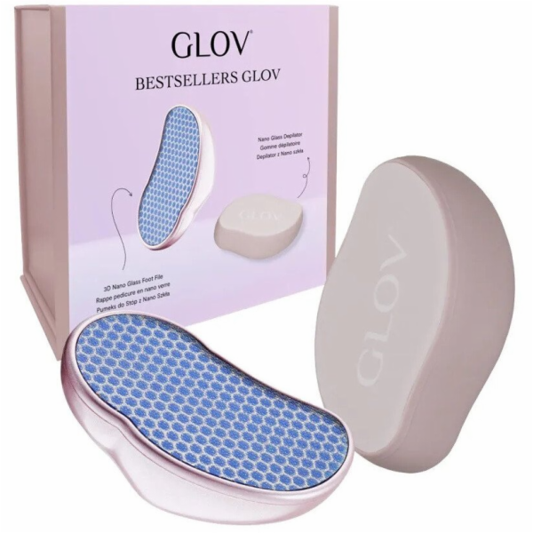 Glov Nejprodávanější SET Pemzový kámen na nohy s nano skl...