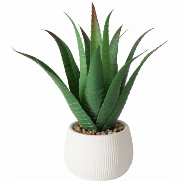 Boltze Umělá rostlina aloe v květináči MONDRAGO, 29 cm