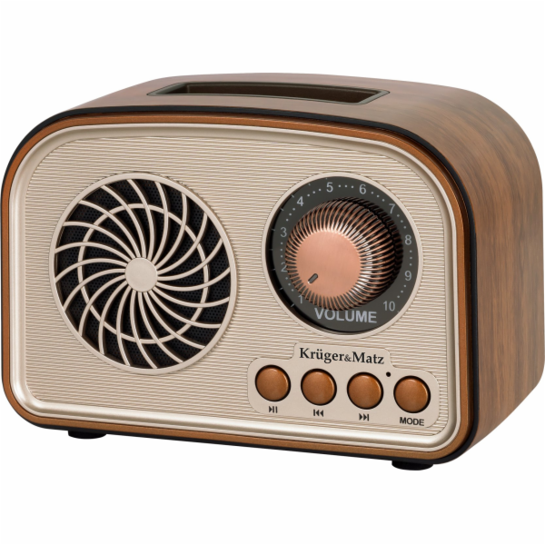 Kruger&Matz&nbsp;Přenosné&nbsp;analogové&nbsp;solární&nbsp;rádio&nbsp;model&nbsp;KM0834