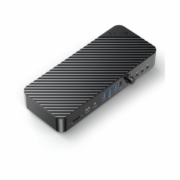 Orico Dokovací stanice/replikátor USB-C 10 Gbps, 2x DP 4K...