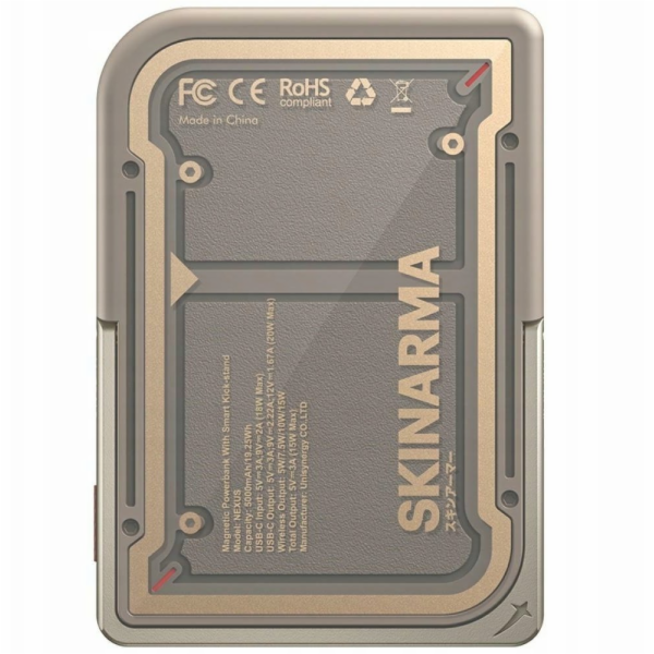 SKINARMA Powerbanka Powerbank Nexus Mecha Magnetic Kick-S...