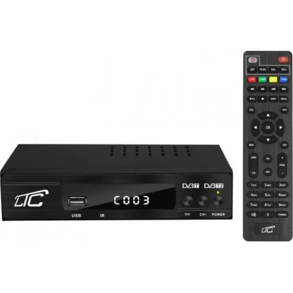 LTC DVB-T2 TUNER LXDVB507 s dálkovým ovládáním