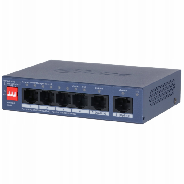 Dahua Technology SWITCH POE CS4006-4GT-36 4portový switch