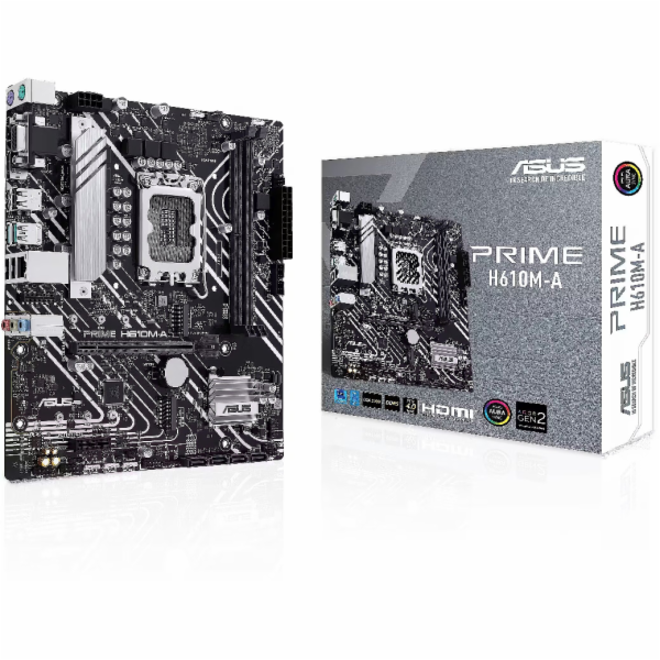 Asus Základní deska MB PRIME H610M-A R2.0 (Intel, 1700, D...