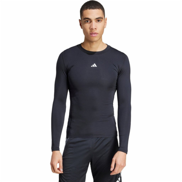 Adidas&nbsp;Pánské&nbsp;tričko&nbsp;s&nbsp;dlouhým&nbsp;rukávem&nbsp;Techfit&nbsp;černé&nbsp;JP29...