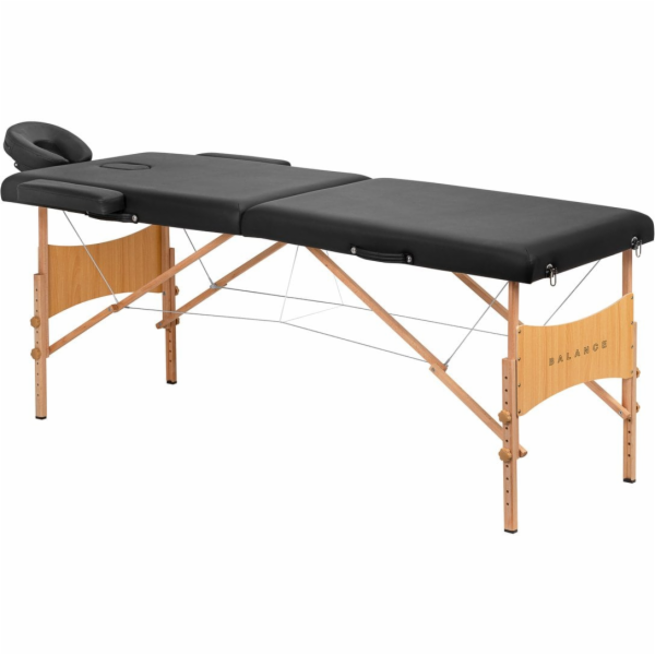 Activeshop Skládací dřevěný masážní stůl Balance se 2 seg...