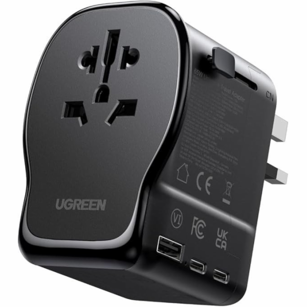 Ugreen Univerzální cestovní adaptér/nabíječka do zásuvky ...