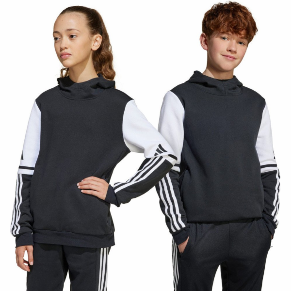 Adidas Dětská mikina s kapucí Squadra 25, černá, JE2768, ...