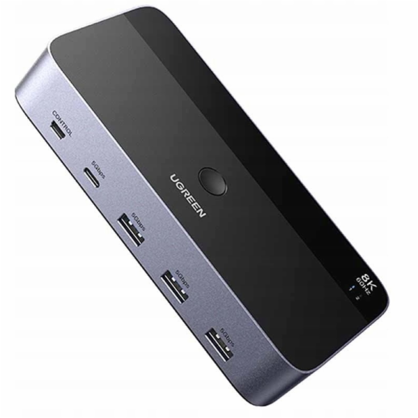 Ugreen KVM přepínač DisplayPort 2v2o AK700