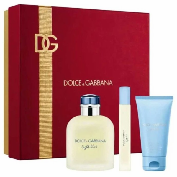 Dolce & Gabbana světle modrá Pour Homme sprchový gel 50 m...