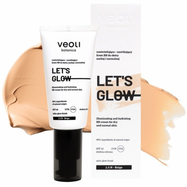 Veoli Botanica Let s Glow rozjasňující a hydratační BB kr...