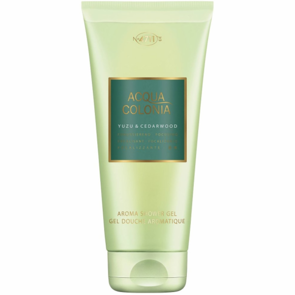 4711 Sprchový gel Acqua Colonia Yuzu & Cedrové dřevo 200 ml