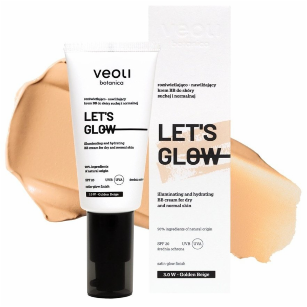 Veoli Botanica Let s Glow rozjasňující a hydratační BB kr...