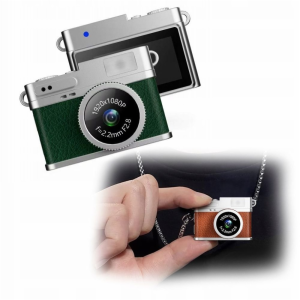 Xrec Mini digitální fotoaparát X4 2mp 1080p LCD 0.96 Přív...