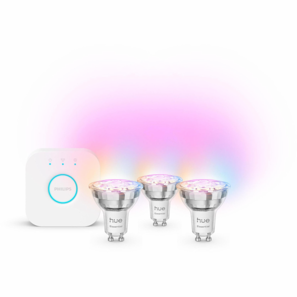 Philips Hue Essential Starter Kit Bodové světlo + Hue Bri...