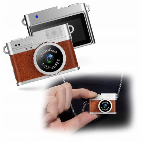 Xrec Mini digitální fotoaparát X4 2mp 1080p LCD 0.96 Přív...