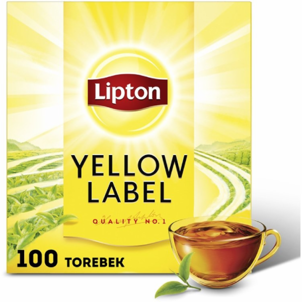 Lipton Černý čaj Yellow Label 100 sáčků (200g)