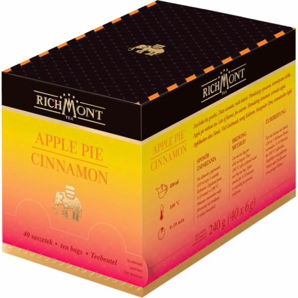 Richmont Jablečný koláč Skořicový ovocný a bylinkový čaj ...