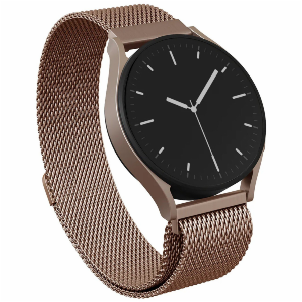 Swissten Univerzální kovový síťovaný řemínek BURGA pro ho...