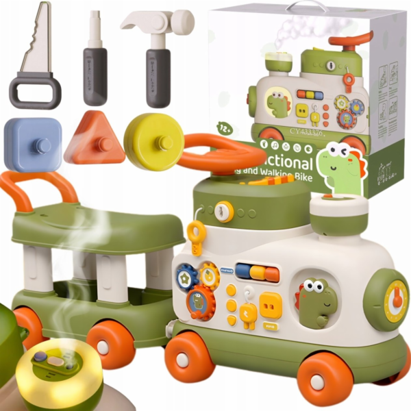 Bounn Dětský senzorický vláček Ride-on pro děti od 12 měsíců